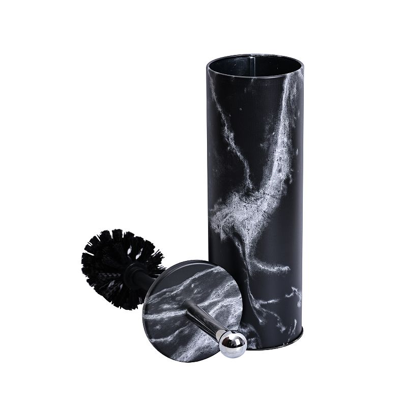 4pc Devash Resin Bath Accessory Set Black - Kralix : Target