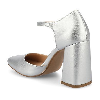 Journee Hesster Women's Ankle Strap Heels