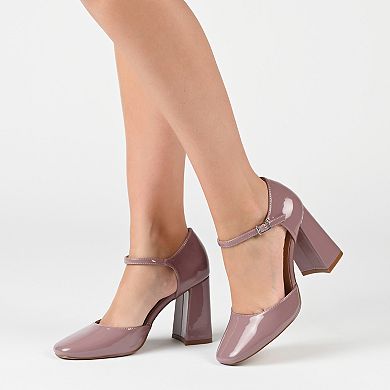 Journee Collection Hesster Women's Ankle Strap Heels