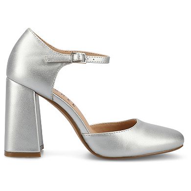 Journee Hesster Women's Ankle Strap Heels