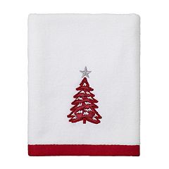 SKL Home Gnome Holiday 2 Piece Hand Towel Set, Dove Gray, Cotton