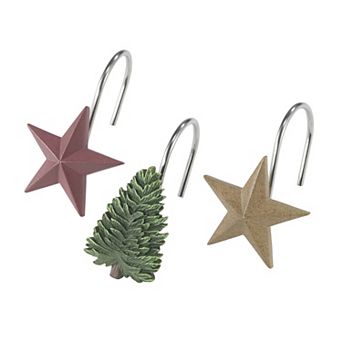 Avanti Trees & Stars Shower Curtain Hooks