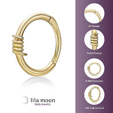 Lila Moon 14k Gold Wrapped Multi Purpose Clicker Earring