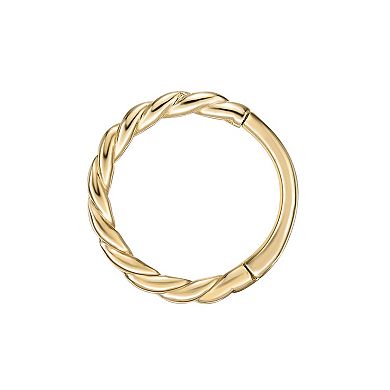 Lila Moon 14k Gold Braided Multi Purpose Clicker Earring