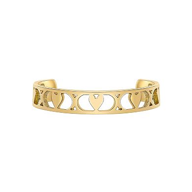 Lila Moon 10k Gold Filigree Heart Toe Ring