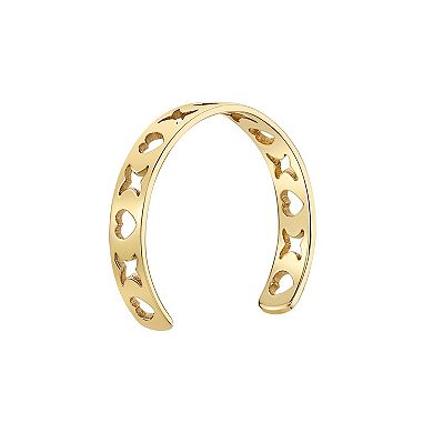 Lila Moon 10k Gold XO Cutout Toe Ring