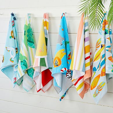 Madelinen® Cotton Vibrant Prints Quick Dry Beach Towel