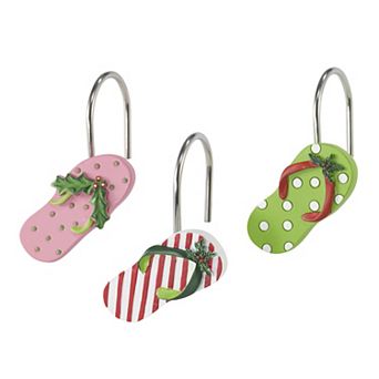 Avanti Flamingo Jingle Shower Hooks