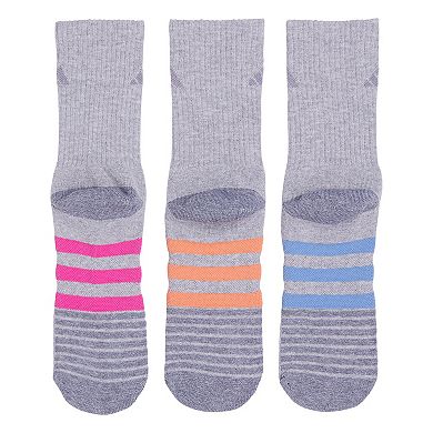 Women's adidas Cushioned 3.0 3-Pack Crew Socks