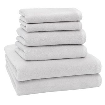 Linum Home Textiles 6 pc Turkish Cotton Ediree Bath Towel Set