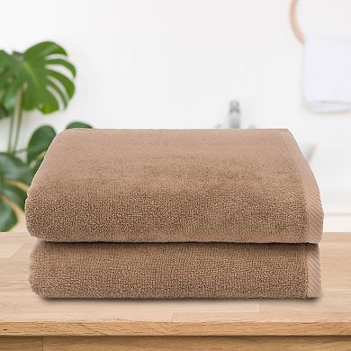 Linum Home Textiles 2-piece Turkish Cotton Ediree Bath Towel Set