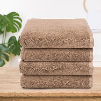 Linum Home Textiles 4-piece Turkish Cotton Ediree Bath Towel Set