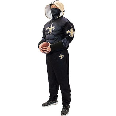 Men's Black New Orleans Saints Game Day Costume
