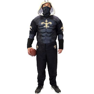 Men's Black New Orleans Saints Game Day Costume