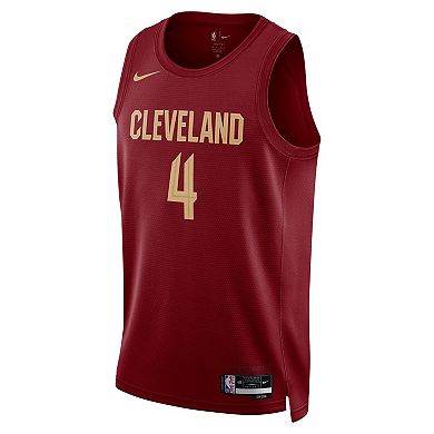 Men's Nike Evan Mobley Wine Cleveland Cavaliers 2022/23 Swingman Jersey - Icon Edition