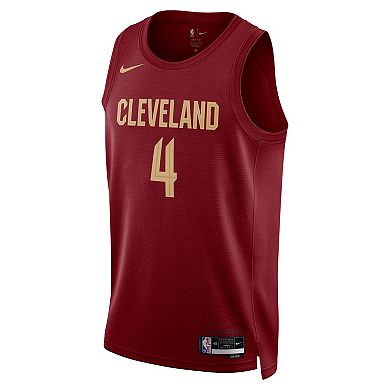 Unisex Nike Evan Mobley Burgundy Cleveland Cavaliers Swingman Jersey - Icon Edition