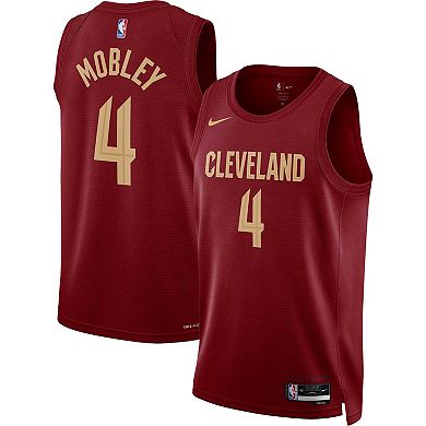 Men's Nike Evan Mobley Wine Cleveland Cavaliers 2022/23 Swingman Jersey - Icon Edition