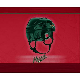 Minnesota Wild Helmet Mouse Pad