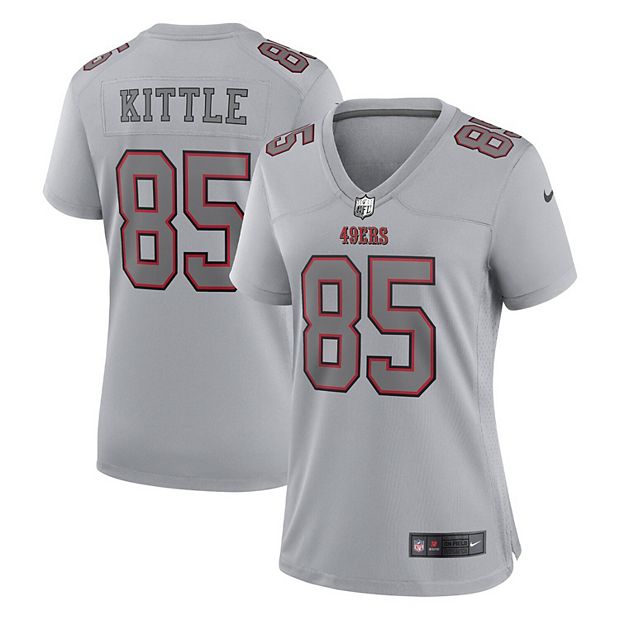 George Kittle San Francisco 49ers Nike Atmosphere Fashion Game Jersey - Gray