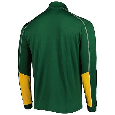Men's Columbia Green Baylor Bears Shotgun 2.0 Omni-Wick Quarter-Zip Jacket