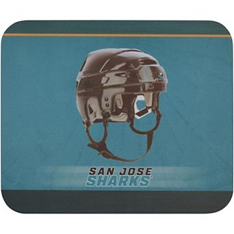 San Jose Sharks Helmet Mouse Pad