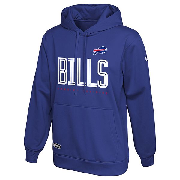 Men's New Era Royal Buffalo Bills Combine Authentic Huddle Up Pullover ...