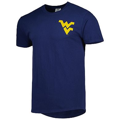 Men's Navy West Virginia Mountaineers Hyperlocal T-Shirt