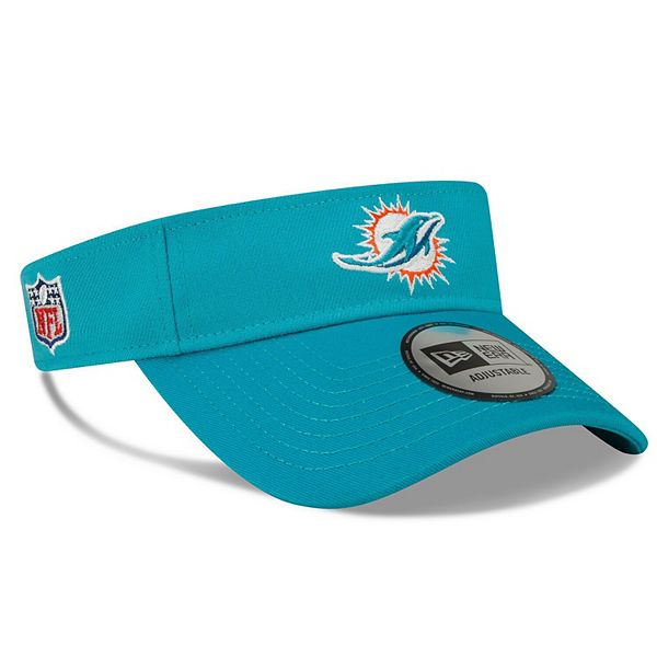 Miami Dolphins 2022 NFL THROWBACK SIDELINE Aqua Fitted Hat