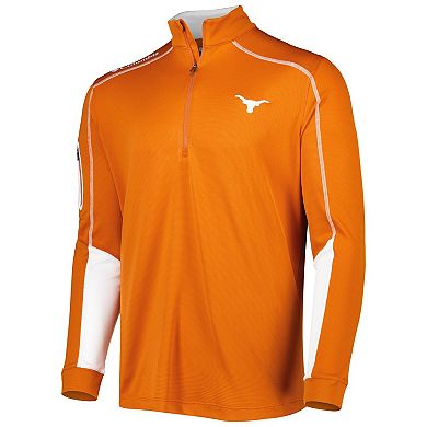 Men's Columbia Texas Orange Texas Longhorns Shotgun 2.0 Omni-Wick Quarter-Zip Jacket