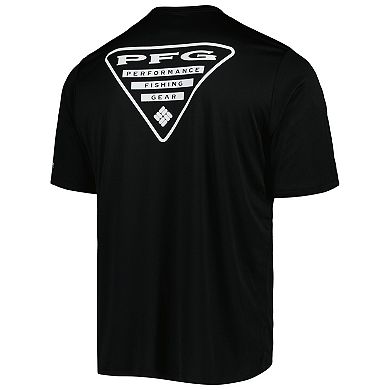 Men's Columbia Black Atlanta United FC Terminal Tackle Omni-Shade T-Shirt