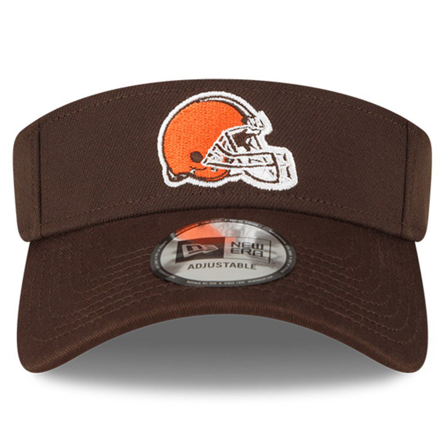 Men's New Era Brown Cleveland Browns 2022 Sideline Adjustable Visor