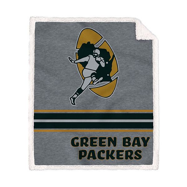 Official Green Bay Packers Blankets, Packers Throw, Plush Blankets, Green  Bay Packers Sherpa Blankets