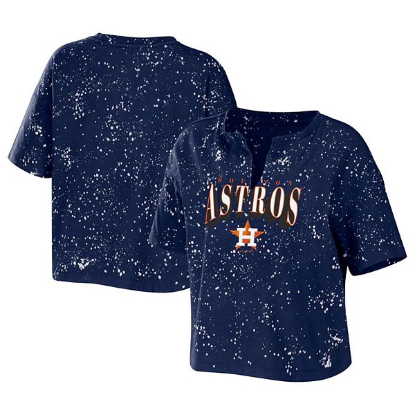 Houston Astros WEAR by Erin Andrews Women's Logo Shorts - Navy