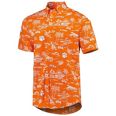 Men's Reyn Spooner Orange Clemson Tigers Classic Button-Down Shirt