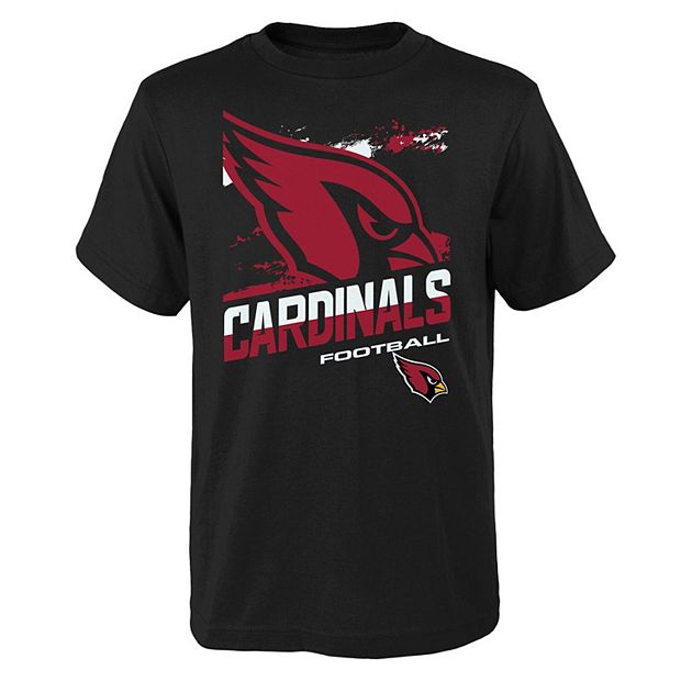 Youth Arizona Cardinals Black Rowdy T-Shirt