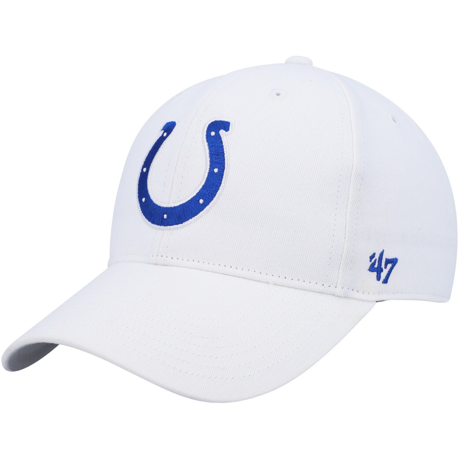 Preschool Royal/White Indianapolis Colts Jacquard Tassel Knit Hat