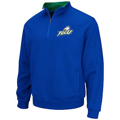 Men's Colosseum Blue Florida Gulf Coast Eagles Tortugas Quarter-Zip Sweatshirt