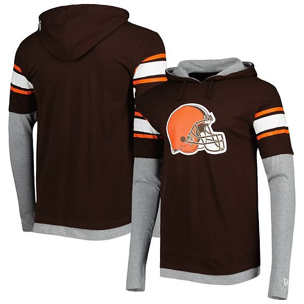 New Era Men's New Era Brown Cleveland Browns Team Logo T-Shirt