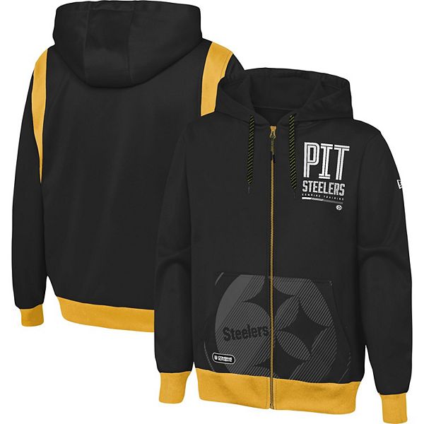 Steelers Men's New Era Logo Select Hoodie - XXL