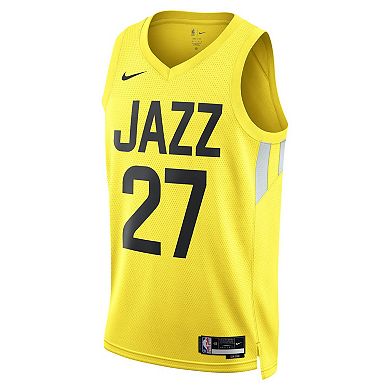 Unisex Nike Rudy Gobert Gold Utah Jazz Swingman Jersey - Icon Edition