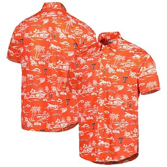 Men's Reyn Spooner Orange Texas Tech Red Raiders Classic Button-Down Shirt