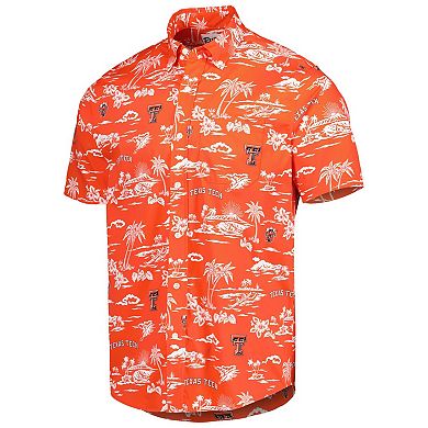 Men's Reyn Spooner Orange Texas Tech Red Raiders Classic Button-Down Shirt