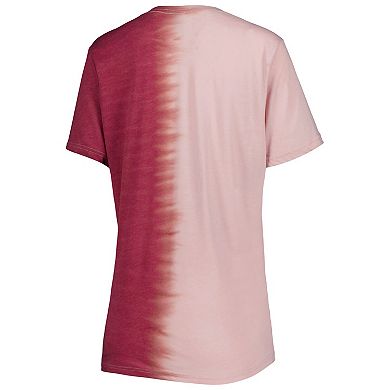 Women's Gameday Couture Crimson Alabama Crimson Tide Find Your Groove Split-Dye T-Shirt