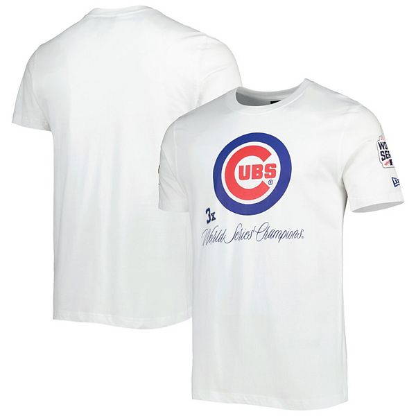 white chicago cubs shirt