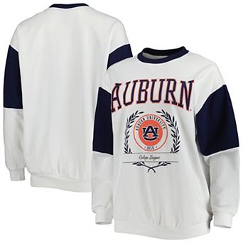 Women's Gameday Couture Navy Auburn Tigers It's A Vibe Dolman Pullover Sweatshirt