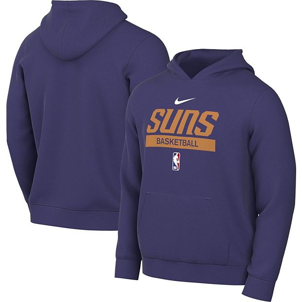 Phoenix Suns Nike Purple Fleece Pullover Hoodie Sweatshirt Size L Brand New  Tags