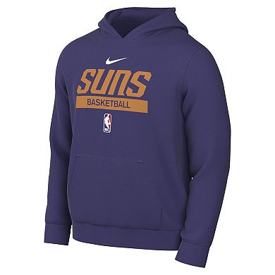 Men's Nike Purple Phoenix Suns 2022/23 Spotlight On-Court Practice Performance Pullover Hoodie