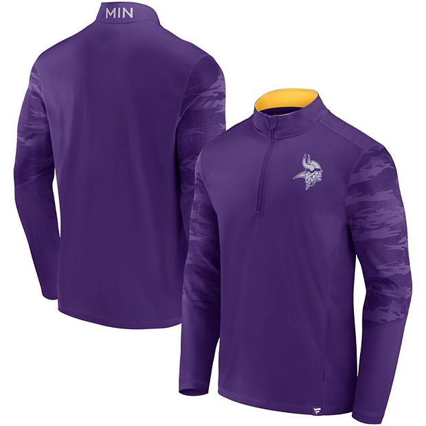 NFL Team Apparel Youth Minnesota Vikings Rash Guard Purple T-Shirt