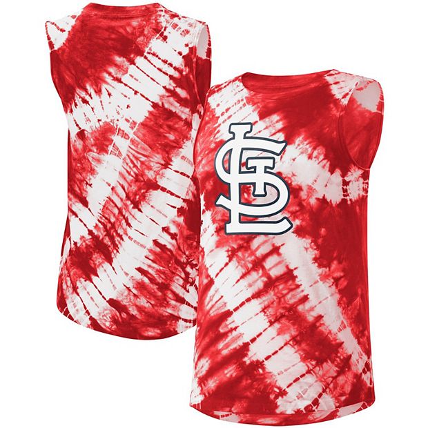 Youth Red St. Louis Cardinals Tie-Dye T-Shirt