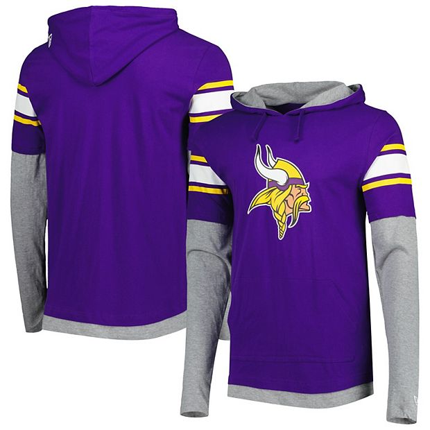 Minnesota Vikings Youth Stadium Classic Pullover Hoodie - Purple